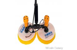 China Solar Panel Cleaning Brush with Artificial Control and 7.5 Meter Telescopic Pole supplier