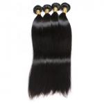 High Grade Virgin Human Hair Bundles Extensions , Silky Smooth Straight Hair 12-30 Inch for sale