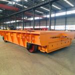 Wireless Ladle Transfer Trolley , Heavy Duty Electric Transfer Cart With Weighing Scale