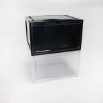 Transparent Durable Waterproof Shoe Storage Box OEM Moistureproof Weight 860g