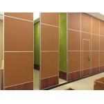 American Style Sliding Operable Acoustic Partition Wall Max Height 4 Meters