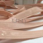 Red Garments Accessories Silicone Coating Elastic Tape Bands With Customizable Widths
