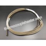 230V 1200W 2 X 4mm Electric Resistance Heater In Straight With J Type Thermocouple for sale