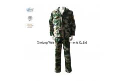 China Cotton Forest Military Combat Camouflage Fire Retardant Suit supplier