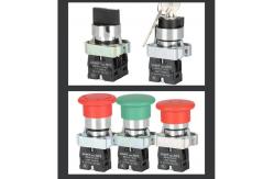 China Chint Push Button NP2 Industrial Electrical Controls Illuminated Flush Head 24v 230v 1NO1NC supplier
