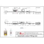 Efficient Lotion Filling Machine / Automatic Cosmetic Bottle Filling Machine for sale