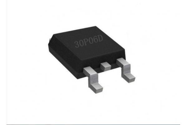30P06D TO-252 High Power Transistor , Custom Field Effect Transistor