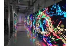 China SMD1921 P3.91 P7.8 Transparent Led Advertising Curtain 1R1G1B supplier