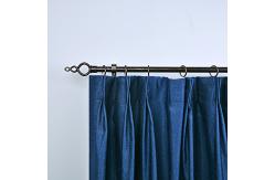 China 28mm Diameter Iron Simplism Curtain Rod Set With Single Bracket supplier