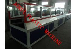 China One Step Profile Making WPC Panel Production Line , Two Screw Extruder supplier