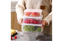 China 700ml Stackable Plastic Food Containers Recyclable Lunch Box supplier