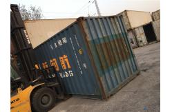 China 33 Cbm Used Steel Storage Containers / 20ft Open Side Container supplier