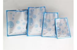 China Plastic Pouches Packaging For Mask Sheet / Sealable Bags Packaging supplier