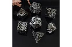 China Intertwined Hollow DND RPG Metal Dice Dragon And Underground City Board Game supplier