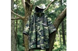 China Polyester Tactical Training Security Guard Raincoat Waterproof For Men supplier