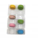Single Piece 2X6 Arrangement 12 Pack Clear Plastic Macaron Tray Plastic Insert Tray for sale