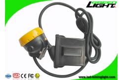 China IP68 Led Mining Light 10000lux Low Power Warning Function With Silicon Button Cap supplier