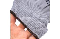 China Custom Garden Gloves 13 Gauge Polyester PU Coated Lightweight Breathable Garden Gloves supplier