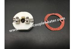 China Customized Special Thermocouple Ceramic Terminal Block 2 Way Termination supplier