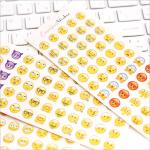 CMYK Kawaii Puffy Stickers 80gram Hand Account Sticker For Kindergarten Rewards for sale
