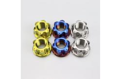 China DIN6923 Titanium Hexagon Nut With Flange Industry And Automobile Motorcycle supplier