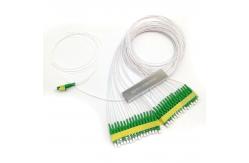 China Lc/Apc Connector G657a PVC 2×32 1meter FTTH Fiber PLC Splitter supplier