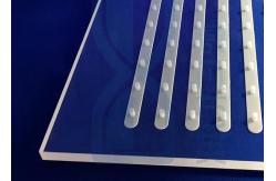 China Clear 2.2g/Cm3 Density Sio2 Quartz Glass Plate supplier