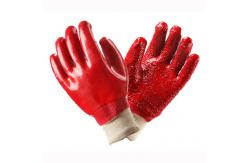 China Multifunction PVC Safety Work Gloves Providing Tactile Feel And Better Grip supplier