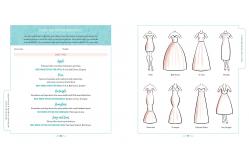 China Undated A4 Custom Personal Planner Hard Cover For Bridal Wedding Diary supplier