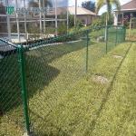 Cyclone Wire Fence For Garden In 8ft Height And 2.0-6.0mm Wire Diameter for sale