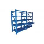 Storehouse Steel Plate Drawer Injection Mold Racks With Heavy Duty Hoist Crane