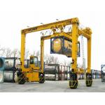Large Cylinders Handled By A Travelift With Power Rotating Spreader Bar for sale