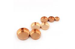 China C71500 Custom Copper Welding Pipe Fittings End Caps For Copper Pipe supplier