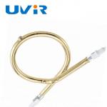 Short Wave Ring Infrared Lamps Tungsten Filament Quartz Glass Tube for sale