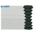 Green PVC Coated Chain Link Fence Roll for sale