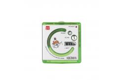 China OEM LOGO Portable square shape mini pocket fm radio with belt buckle supplier