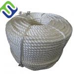 Synthetic 3 Strand Nylon Rope shock resistant With UV Treatment for sale