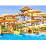 Adults Water Park Slide Soft Play Swimming Pool Accessories Fiberglass for sale