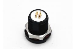 China 4pin Fischer Female Socket DEU102A053 Watertight Receptacle For Night Vision Device supplier
