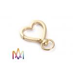 Antifatigue Zinc Alloy Heart Shaped Keychain Personalized for sale