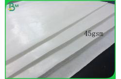China Food Grade And Greaseproof 45GSM MG White Kraft With One Side Coated supplier