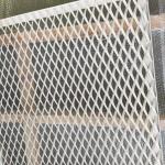 Anodized Expanded Metal Mesh Decorative Experimental Network Small 1mm for sale