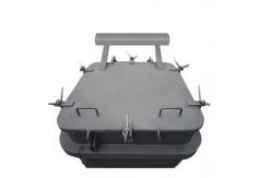 China Weathertight Watertight A60 Wheel Handle Quick Action Hinges Marine Hatch Cover supplier