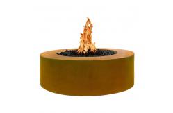 China 800mm Diameter Steel Sphere Firepit Heater Garden Round Fire Burner Fire Pit supplier