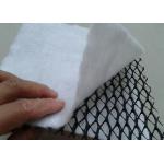 HDPE 3D Composite Geosynthetics Material / Geocomposite Drain Width 1 - 4m with white geotextile for sale