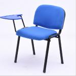 Blue Ergonomic Office Chair , Meeting Room Or Visiting Room Chairs Without Wheels for sale