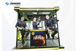 China Double Players 9D VR Interactive Shooting Game Simulator With HTC VIVE Glasses supplier
