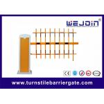 Bi - directional Fence Boom Barrier  for Parking Gate System with Silver Grey Housing for sale