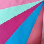 Brightly Colored Polycotton Dyed Fabric 80% Polyester 20% Cotton Not Easy Pilling for sale