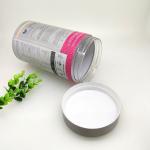 Protein Powder Eco - Friendly Airtight Plastic Jar / Cardboard Cylinder Tubes for sale